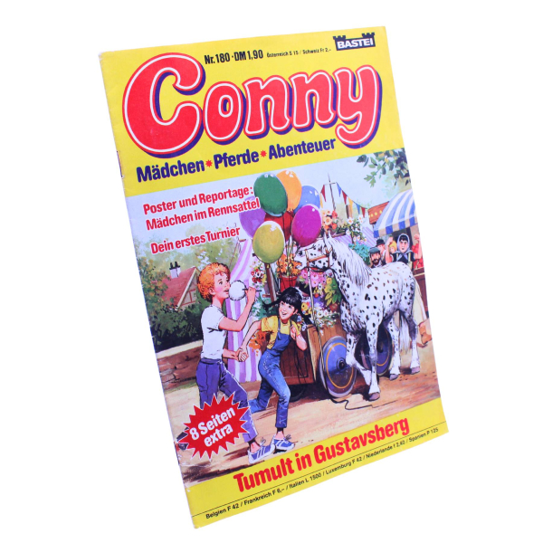 Conny Comic Nr. 180 1983 Bastei kaufen | Pferde Mädchen Comic Klassiker | hoppla-stuff.de